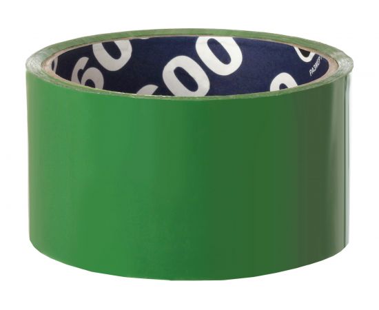 Упаковочная клейкая лента UNIBOB зеленая 48 мм х 24 м, 45 мкм 214939 