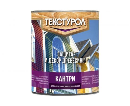 Антисептик Текстурол КАНТРИ база А, белый, 0.9л 90003591487 