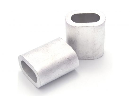 Зажим для троса Невский Крепеж алюм., 4 мм 2 шт. 802840 