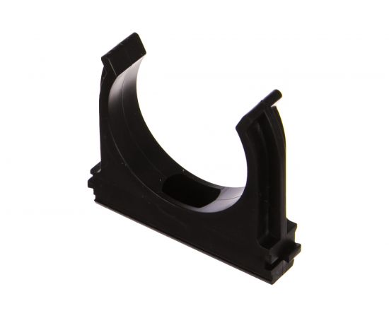 Крепёж-клипса для труб Промрукав Полистирол черная д50 10 шт. PR.02750ч 