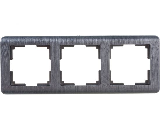 Рамка Werkel W0032104 на 3 поста графит a051268 