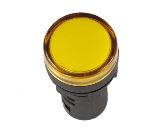 Ламп�� IEK AD16DS LED матрица, d=16мм, желтый, 24В, AC/DC BLS10-ADDS-024-K05-16 