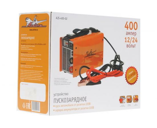 Пуско-зарядное устройство 12В/24В, 400/250А Airline AJS-400-02 – изображение 13