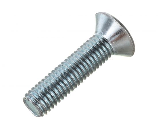 Винт ZAMETAL М10х40 пр. 8.8, с пот. гол., в/ш, DIN 7991, оц., 100 шт ZA516145 – изображение 2