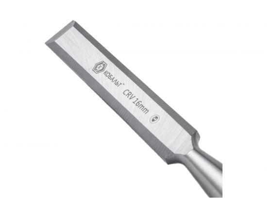 Плоская стамеска (16 х 140 мм, CR-V, блистер) КОБАЛЬТ 245-558 – изображение 2