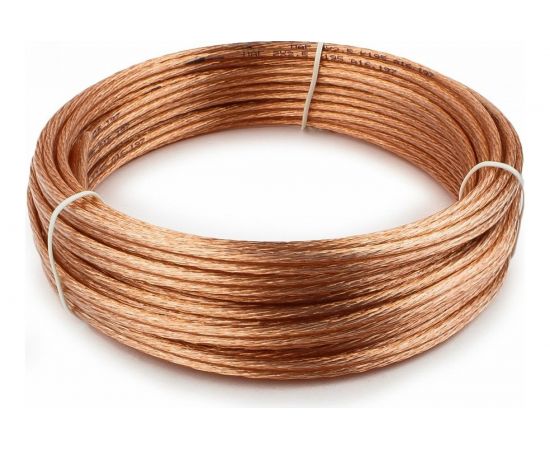 Акустический кабель Cablexpert CC-TC2x2,5-10M, прозрачный, 10 м, бухта – изображение 2