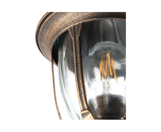 Садово-парковый светильник FERON PL6301 60W, 230V, E27, черное золото 11897 – изображение 2