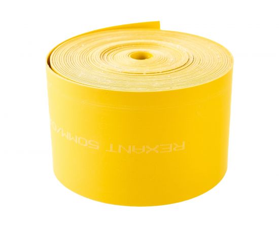 Термоусаживаемая лента с клеевым слоем REXANT 50 мм х 0,8 мм, желтая, 5 м, ТЛ-0,8 48-9012 – изображение 2