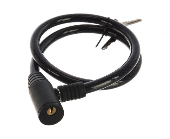 Навесной велосипедный замок SANTOOL длина троса - 800 мм, d - 12 мм 080215-800 – изображение 2