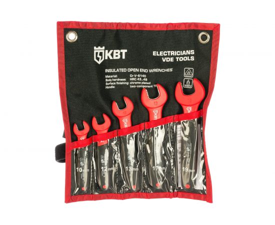 Набор изолированных однорожковых ключей 5 шт. КВТ НИИ-06 61253 – изображение 2