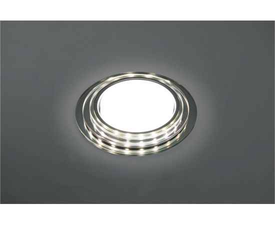 Потолочный встраиваемый светильник FERON CD5024 круг 20LEDх2835 SMD 4000K, 15W GX53, хром 40524 – изображение 2
