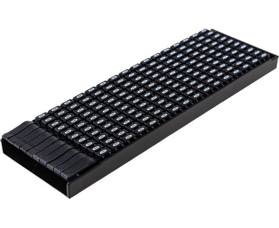 Маркер для кабеля DKC сечением 4-6 мм, символ 0, 8221, 160шт MKF0S3 – изображение 2