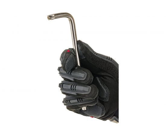 Набор удлиненных имбусовых ключей Tamper-Torx, 9 шт: TT T10-T50, 45Х, никель СИБРТЕХ 12322 – изображение 2