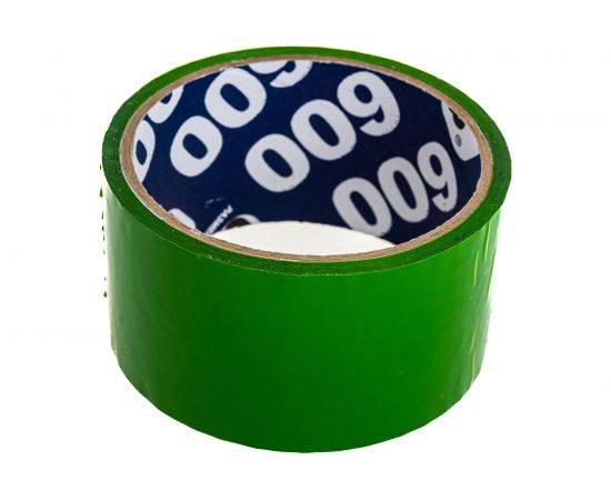 Упаковочная клейкая лента UNIBOB зеленая 48 мм х 24 м, 45 мкм 214939 – изображение 2