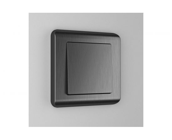 Одноклавишный выключатель Werkel графит W1110004 a050755 – изображение 3