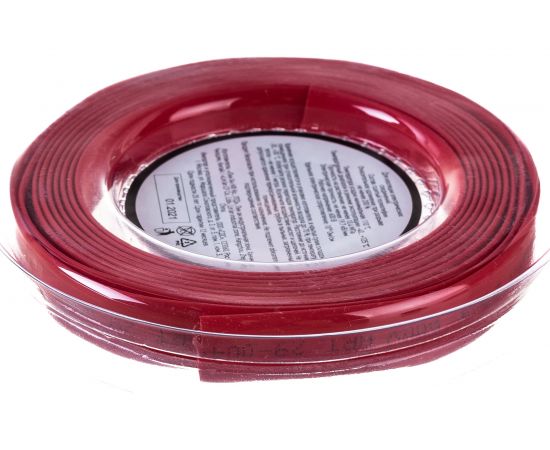 Термоусаживаемая трубка REXANT 8,0/4,0 мм красная, ролик 2,44 м 29-0044 – изображение 3