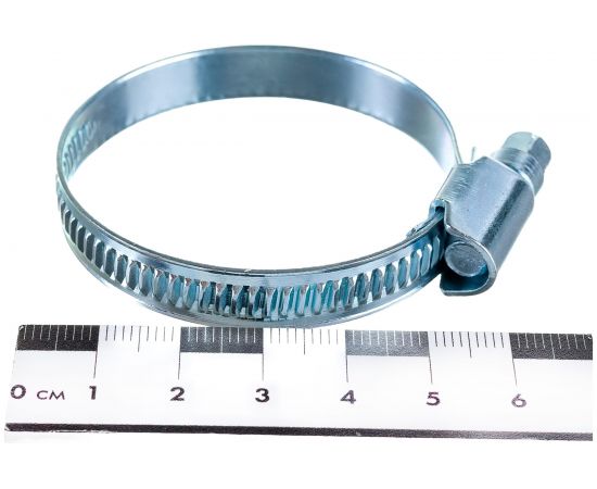 Червячный хомут Nord-Yada 32-50 мм, оцинк. сталь 904583 – изображение 3