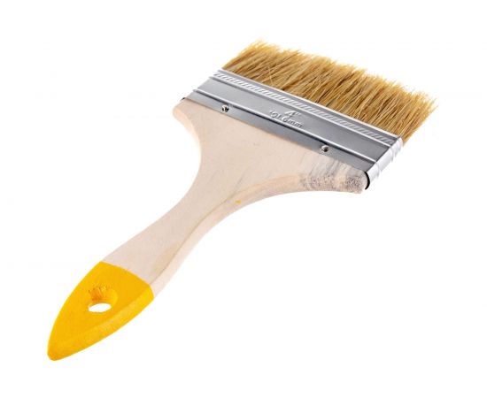 Плоская кисть KORVUS Хобби 4" Белый 0101940 – изображение 3