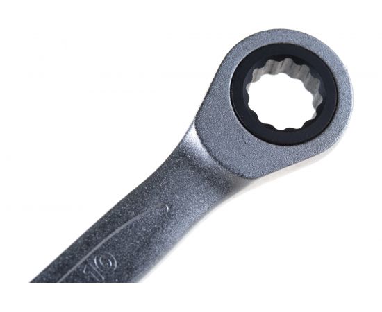 Комбинированный гаечный трещоточный ключ 10мм, Cr-V КОБАЛЬТ 642-517 – изображение 3