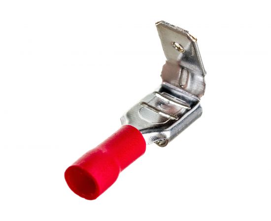 Изолированная клемма "мама"+"папа" Nord-Yada 2в1 6.3мм+штекер-6.3мм 0.5-1.5кв.мм (красная) 906329 – изображение 3