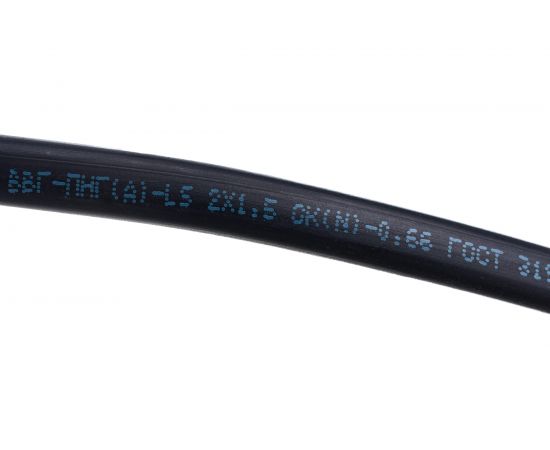 Кабель ЭлПроКабель твердый плоский негорючий малодымный ВВГп-нгА LS 2x1,5 10М ГОСТ 4630017849246 – изображение 4