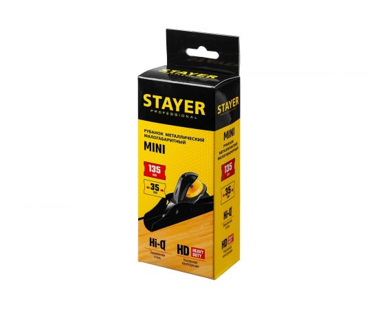 Рубанок STAYER Mini металлический 135х40 мм 1860_z02 – изображение 4