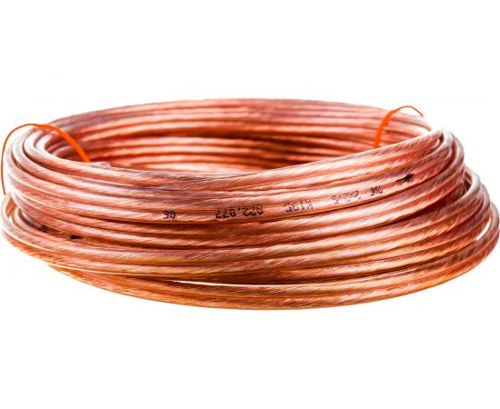 Акустический кабель Cablexpert CC-TC2x2,5-10M, прозрачный, 10 м, бухта – изображение 4