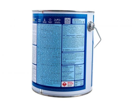 Эмаль для бетонных полов ТЕКС Профи (серая; 2.7 л) 53317 – изображение 4