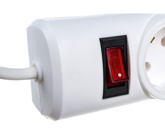 Удлинитель ОБЛИК ПРЕМИУМ 3 гнезда ПВС 5 м с кнопкой и заземлением УТ-00000634 – изображение 4