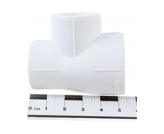 Переходной тройник Blue Ocean полипропиленовый, боковой - 25х20х20 PPRF/SRT(W)-25х20х20 – изображение 4