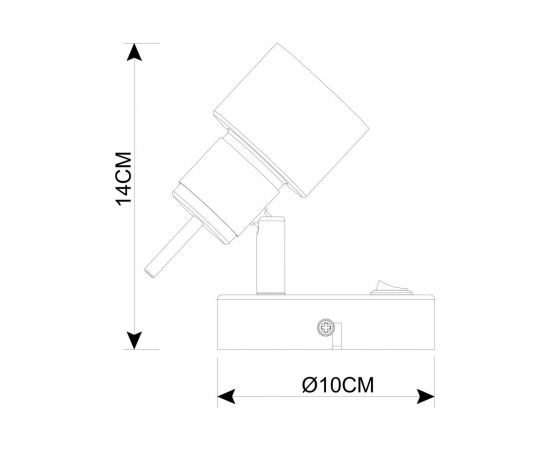 Спот Arte Lamp ALMACH A1906AP-1WH – изображение 5