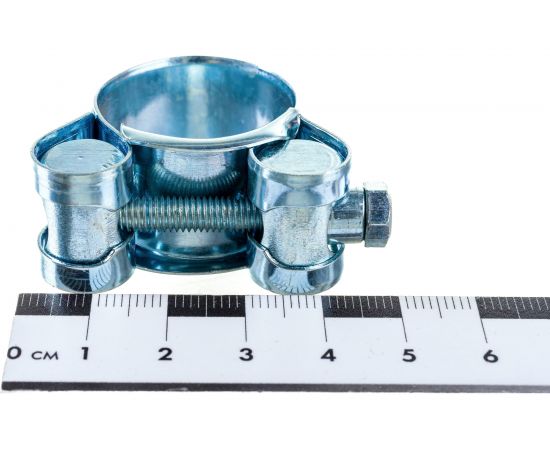 Силовой хомут Nord-Yada Д: 23-25 мм, Ш: 18 мм, Т: 0,6 мм, болт: М5х40, оцинкованная сталь 905984 – изображение 5