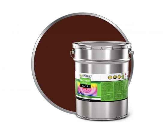 Краска Лакра МА-15 сурик, 25 кг 90001968170 