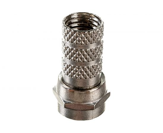 F разъём DORI RG-6 д.20 mm с защитой от влаги 100 шт 1240-2 