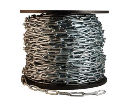 Сварная длиннозвенная цепь Метизный двор 6 мм, DIN 763, 25 м 4690441037978 