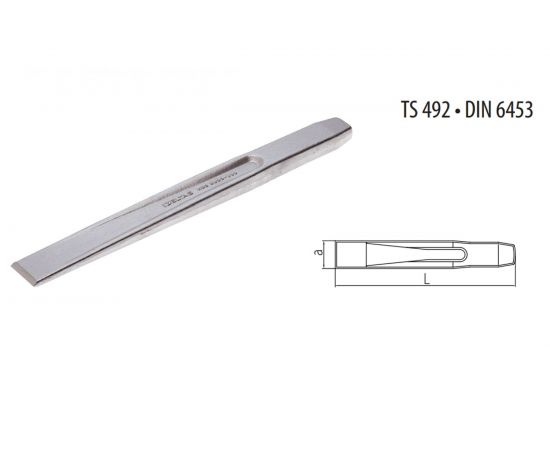 Плоское зубило 150мм IZELTAS 5500230150 