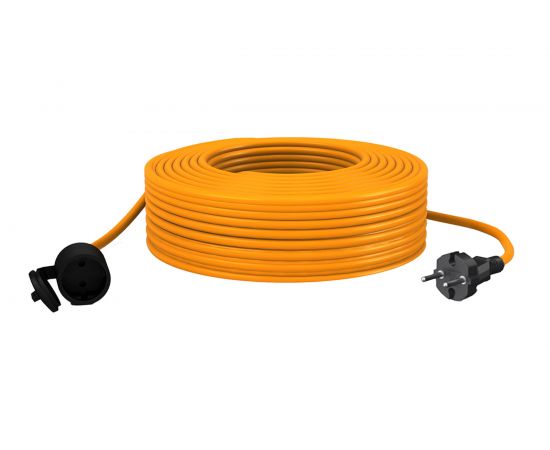 Удлинитель шнур Партнер-Электро GardenLine б/з ПВС 2х0,75 6A 50м IP 44 US101A-150OR 