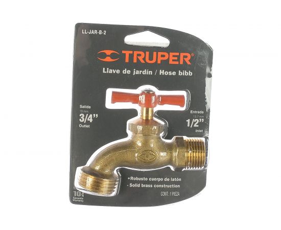 Сливной кран 1/2" Truper LL-JAR-B 13147 