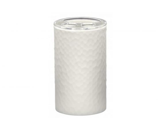 Стаканчик для зубных щеток RIDDER Crimp белый 2013201 