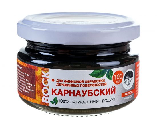 Карнаубский воск MIGHTY OAK 0.1 л, венге MO160 