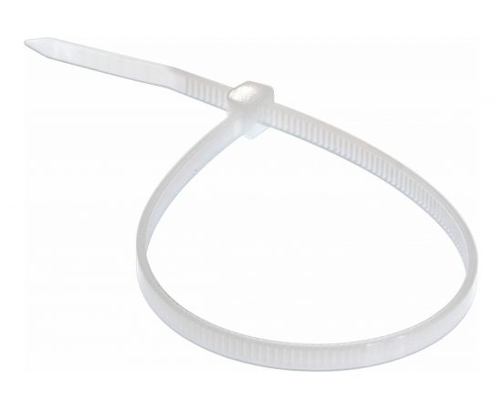 Кабельная стяжка Farton 150x3,0 мм, белая, 100 шт. 600005 