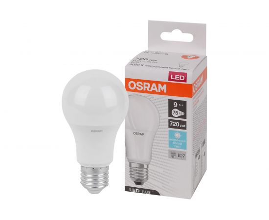 Светодиодная лампа Osram LED BASE CLASSIC A75 9W/865 220-240V E27 4058075527652 – изображение 2