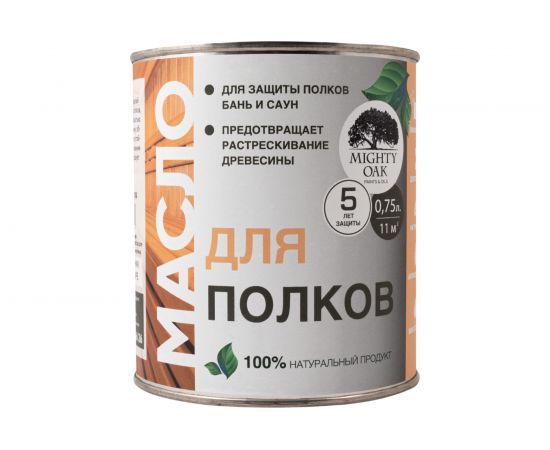 Масло для полков Mighty Oak 0.75 л MO105 – изображение 2