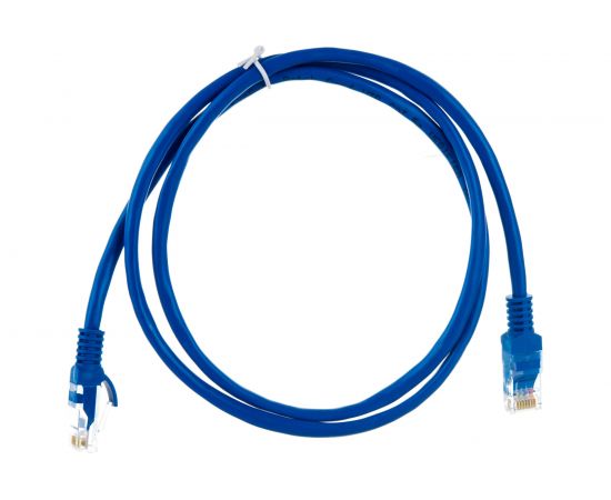 Патч-корд ExeGate UTP-RJ45-RJ45-5e-1M-BL, UTP, cat.5e, 1м, синий 241494 – изображение 2