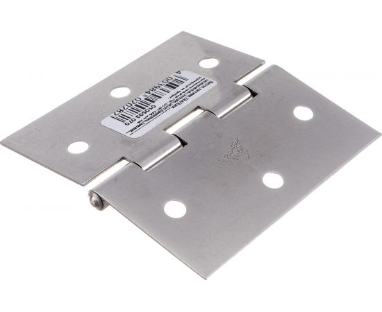 Прямая петля VORMANN 70х70х1,2 мм, нержавеющая сталь 010503070 – изображение 2