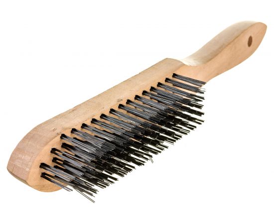 Кордщетка (ручная, 6-рядная, стальная, 290мм) КОБАЛЬТ 248-719 – изображение 2