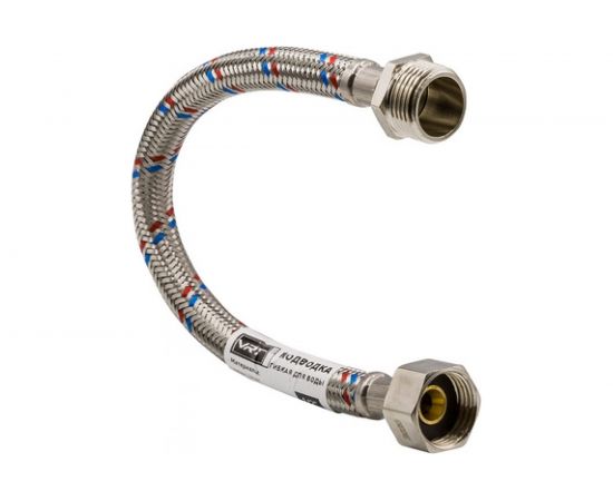 Подводка для воды (0.6 м; 1/2F-1/2M) VRT 521375 – изображение 2