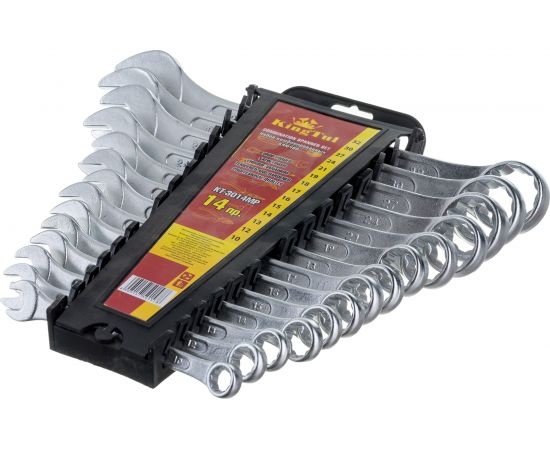 Набор комбинированных ключей KingTul KT-3014MP 14 пр 3652 – изображение 2