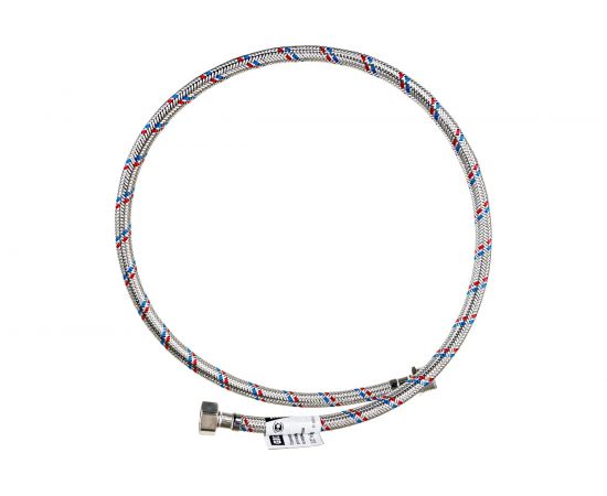 Гибкая подводка для воды Gigant с оплеткой из нержавеющей стали, 1/2""х100 см, г/ш P-100-GW – изображение 2