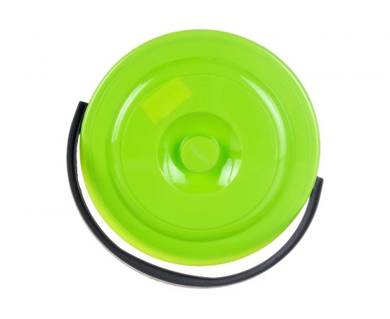 Ведро СИБРТЕХ пластмассовое, круглое 13л, с крышкой, Light 92940 – изображение 3